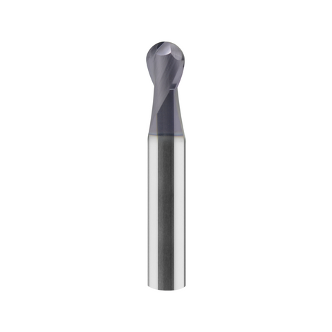 942.1 Solid Carbide Round End Mill | 30° | 2 flutes | TiAlN