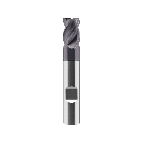 973.1 Solid Carbide End Mill with Variable Pitch | 35°-38° | 4 flutes | TiAlN