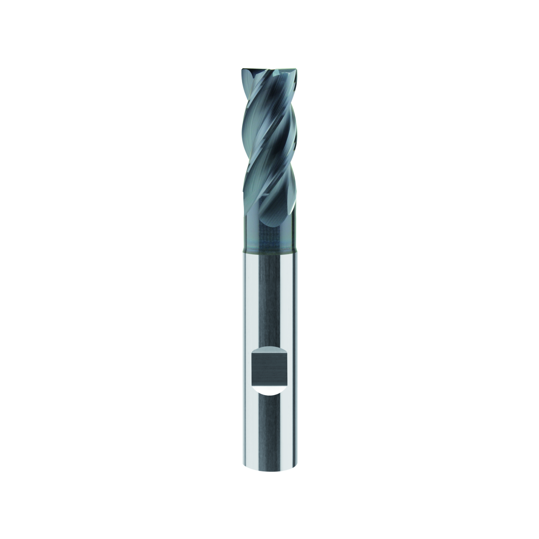 1.390 Solid Carbide End Mill with Variable Pitch | 35°-38° | 4 flutes | AlTiN