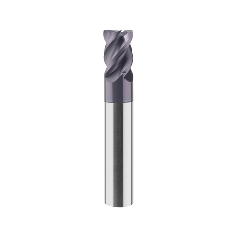 924.5 Solid Carbide End Mill | 30° | 4 flutes | TiAlN