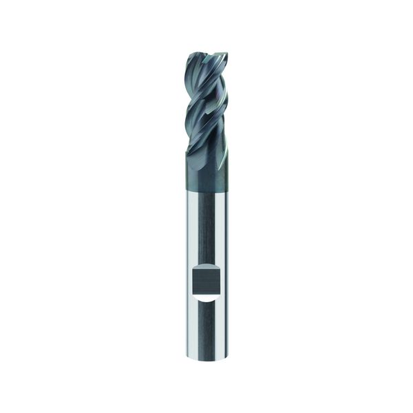 1.391 Solid Carbide End Mill with Variable Pitch | 43°-47° | 3 flutes | AlTiN