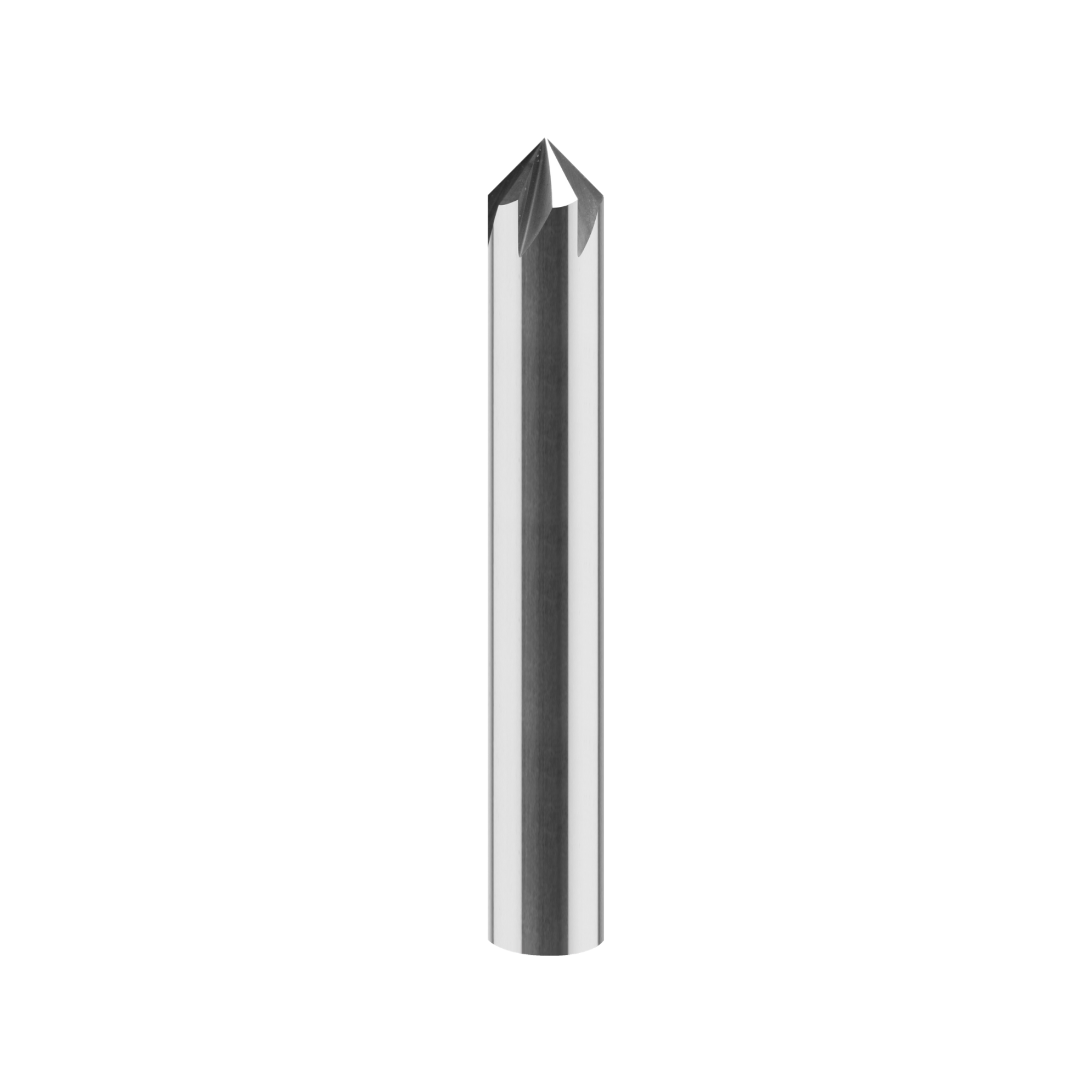 790 Solid Carbide Countersink End Mill | 90° | 3-6 flutes | No Coating